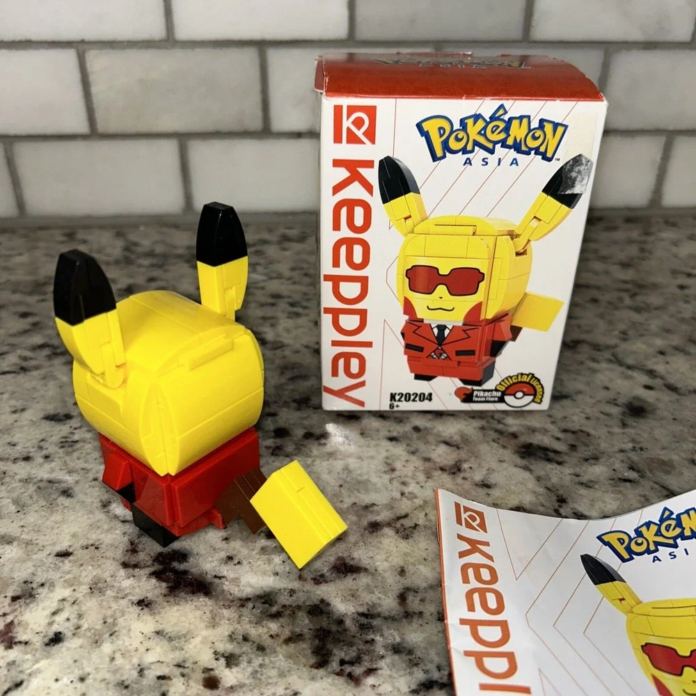 Pikachu Team Flare Keeppley K20204 Building Set‎ B1